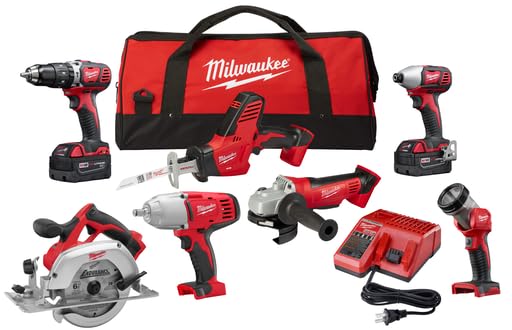 18-Volt Cordless 7 Tool Combo Kit Y380