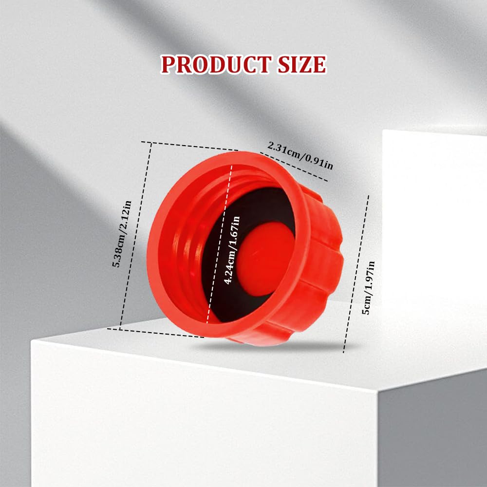 5 Gallon Gas Can Cap Replacement Pack of 4 E76556