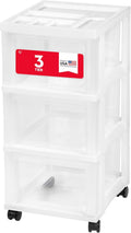 3 Drawer Rolling Storage Cart R7890