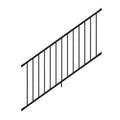 6 ft. x 36 in. Textured Black Aluminum Stair Rail Kit M8313