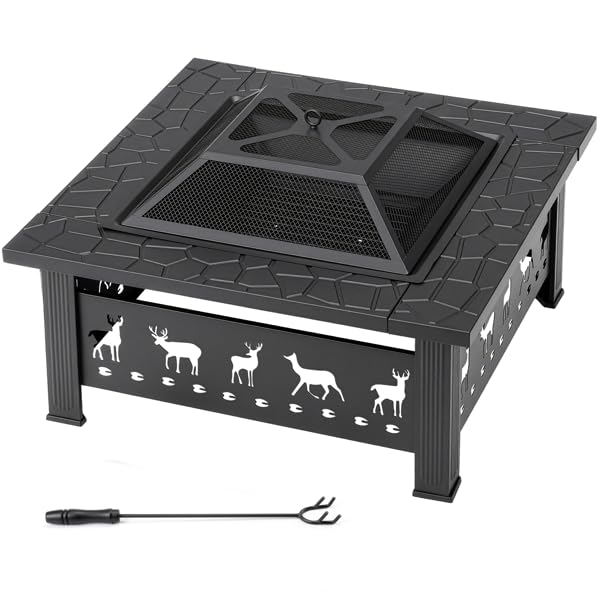 32-inch Square Wood-Burning Stove P721