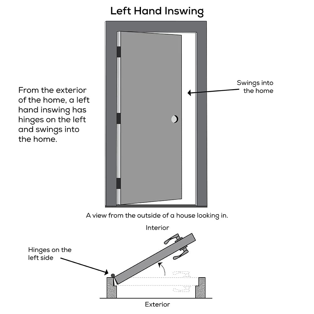 Primed Steel 1/2 Lite Clear Glass Left-Hand Inswing Prehung Front Door 36" x 80" W2657