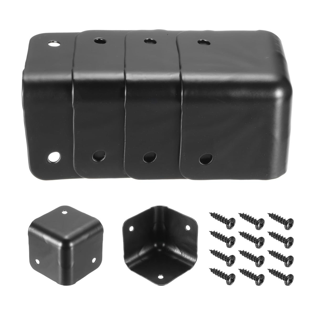 4 Pcs Metal Speaker Cabinet Corners Protector C88830