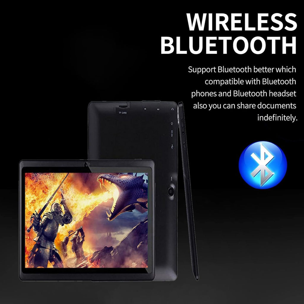 7-inch Android Tablet 1GB +8GB 3000 mAh Black Q623