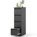 4 Drawer Metal File Cabinet with Lock J285306
