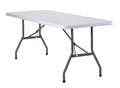 White Folding Utility Table W393