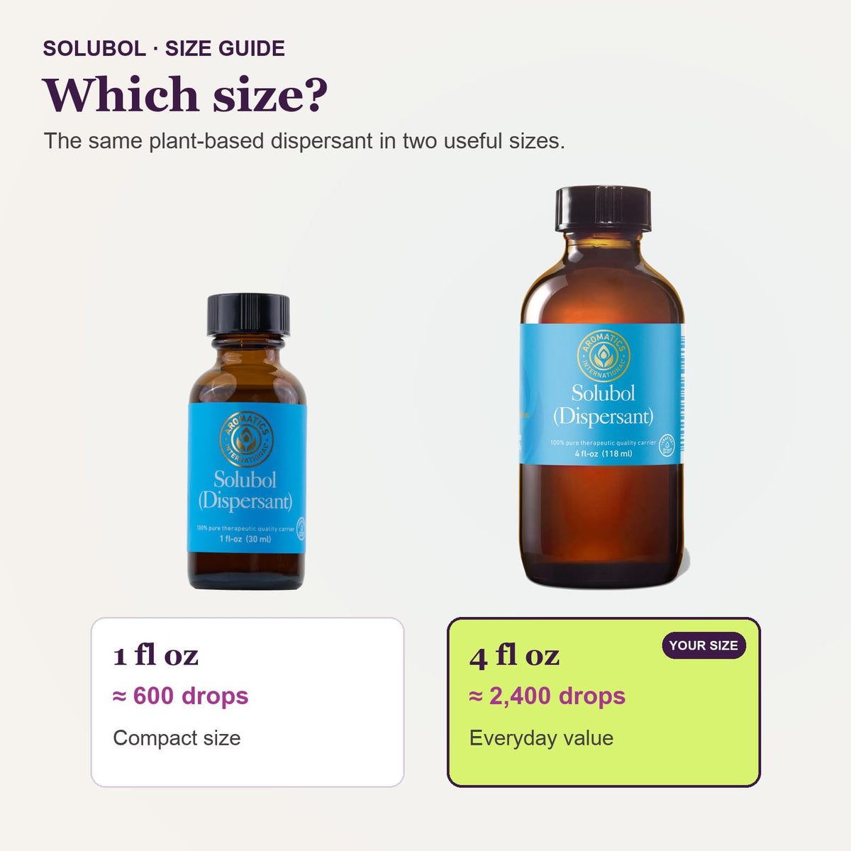 4 fl oz Solubilizer for Essential Oils C440989