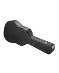 Black 43.31 in Gourd-Shaped Acoustic Guitar Hard Case Z2977
