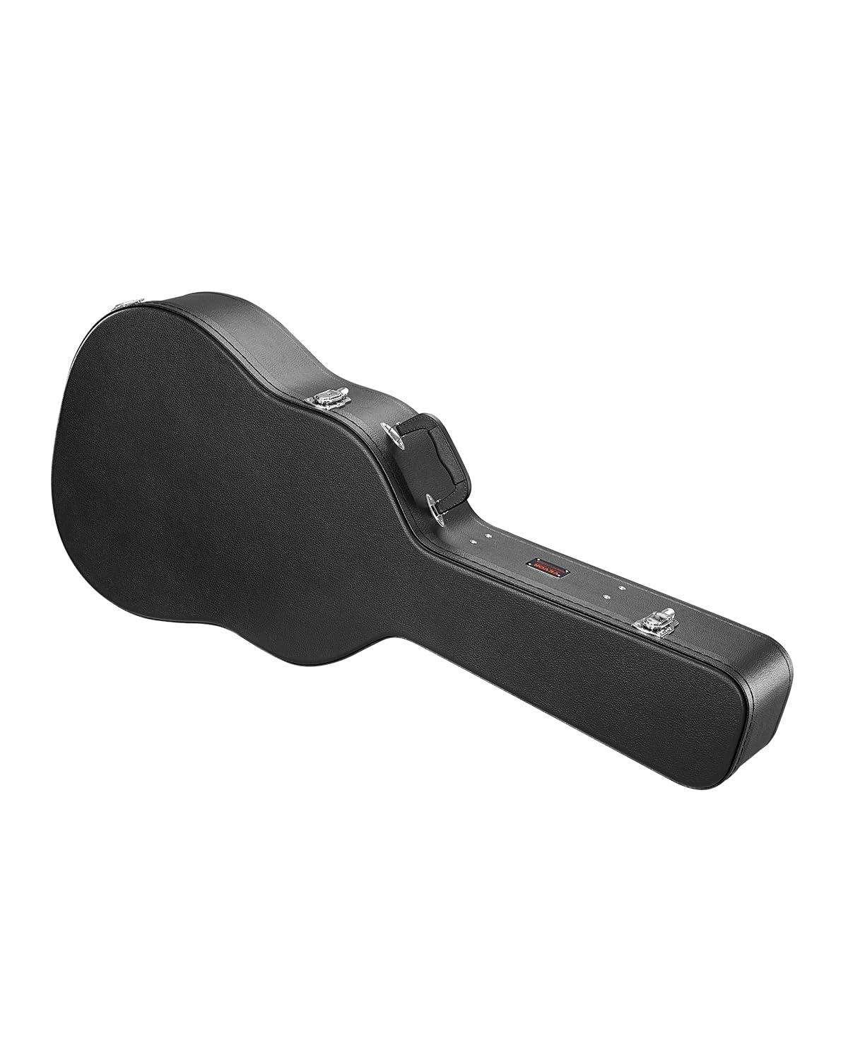 Black 43.31 in Gourd-Shaped Acoustic Guitar Hard Case Z2977