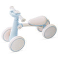 12-36 Months 4 Wheel LED Light Up Wheels Balance Bike D586