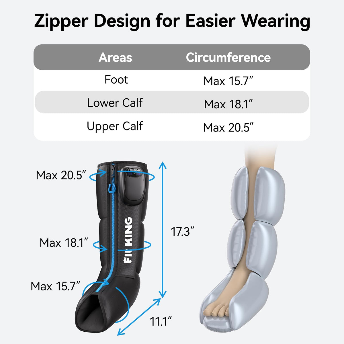 Cordless Foot and Calf Massage Boots G248