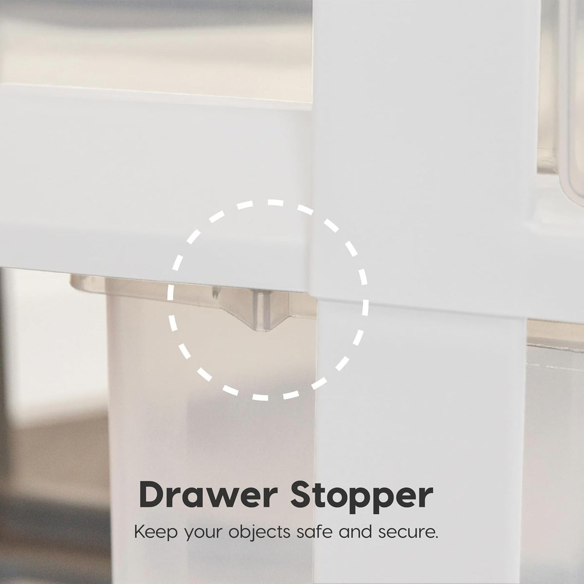 3 Drawer Rolling Storage Cart R7890