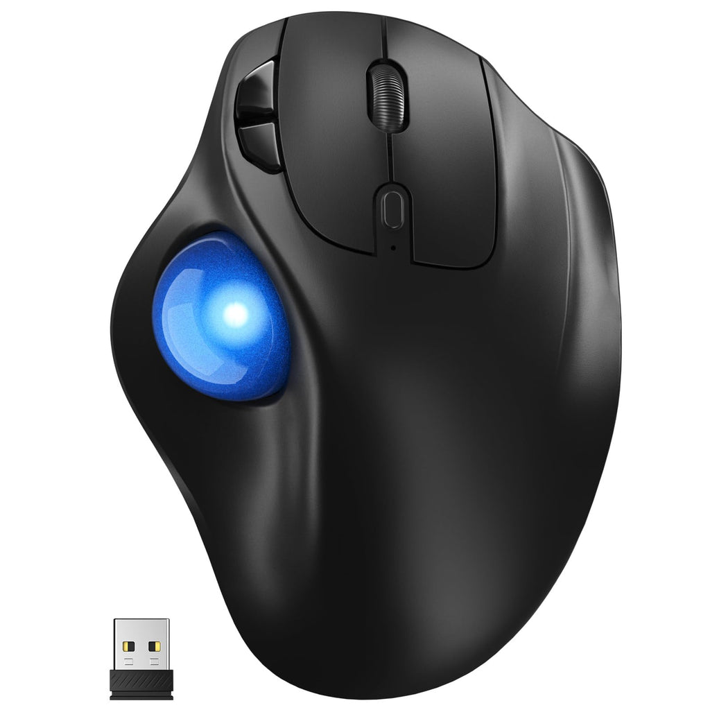 Ergonomic Wireless Trackball Mouse S927