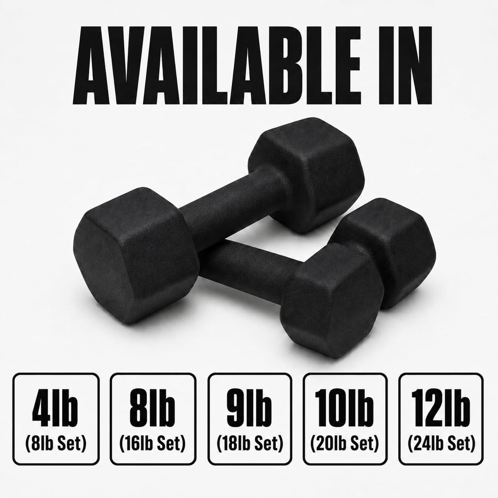 10lb Neoprene Dumbbell Pair J777