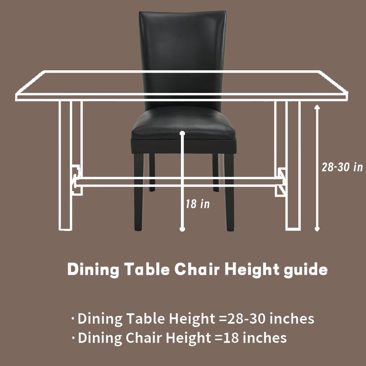 Set of 6 Solid Wood Upholstered Dining Chairs R2884