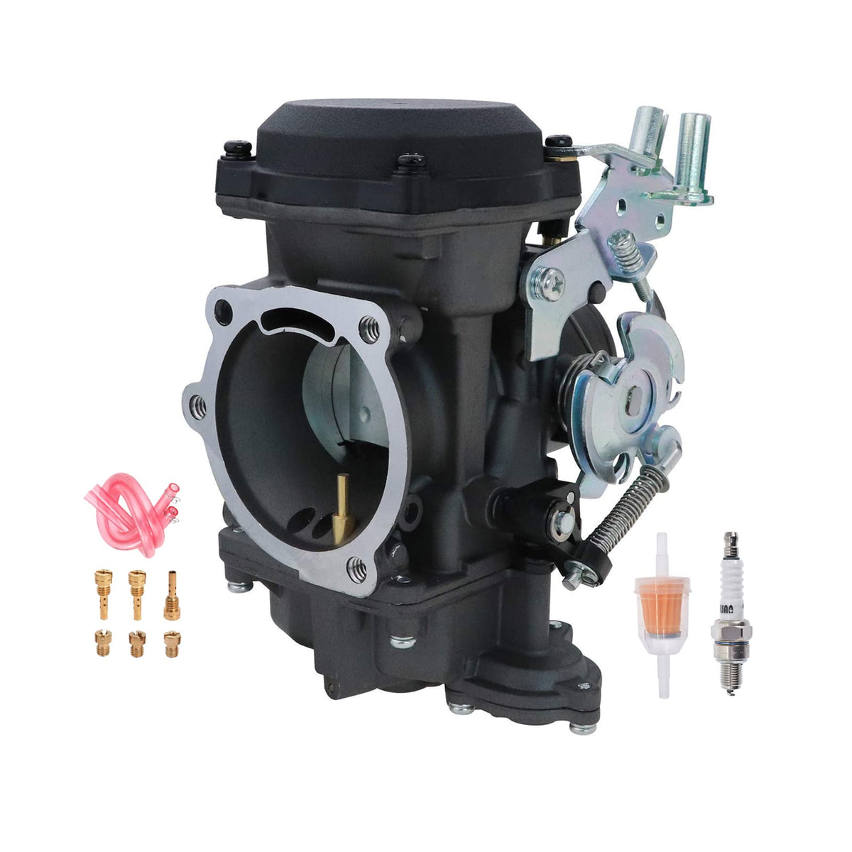40mm Carburetor with Spark Plug Fuel Filter Jets R819410