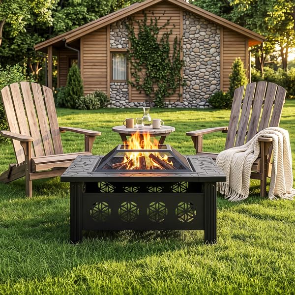 32-inch Square Wood-Burning Stove P721