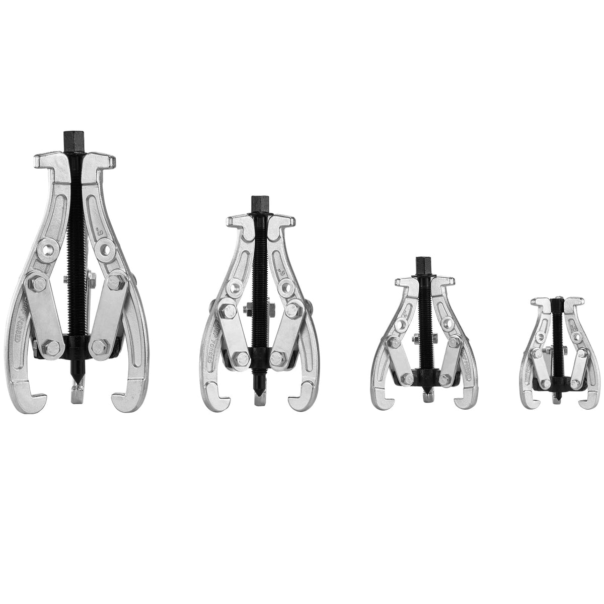 3" 4" 6" 8" 4-Piece Gear Puller Set G62463