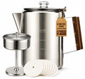 9 Cup Silver Stovetop Coffee Percolator F9122