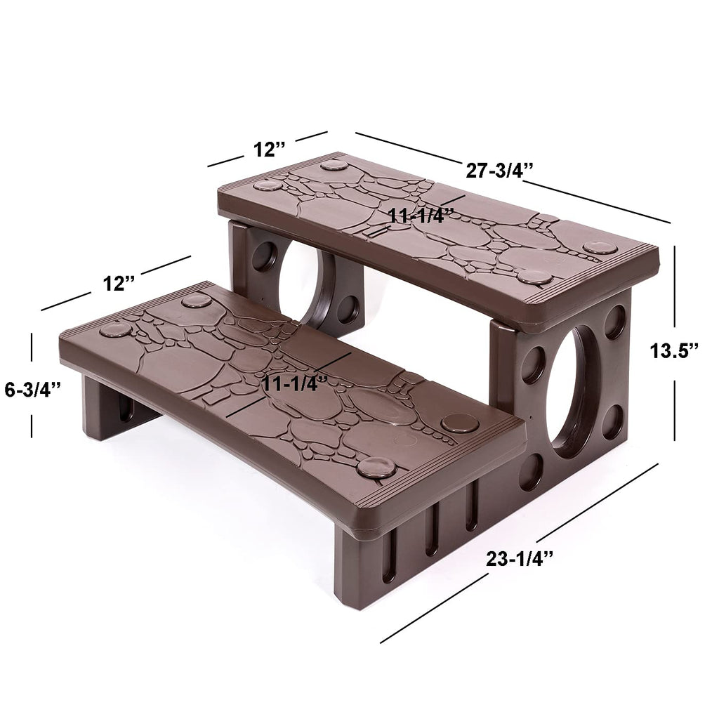 2-Step Spa Hot Tub Pool Deck Steps K975005