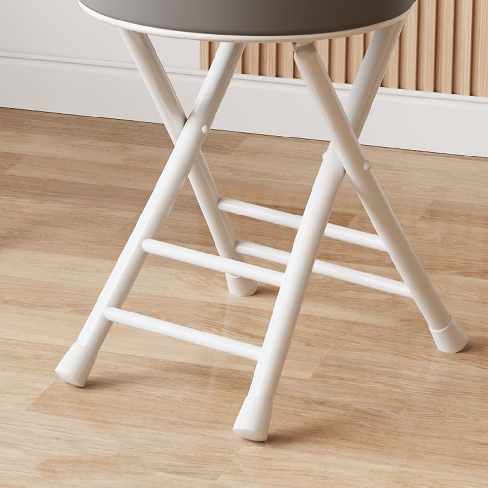 Folding Stool with Cushioned Seat and Backrest O6823