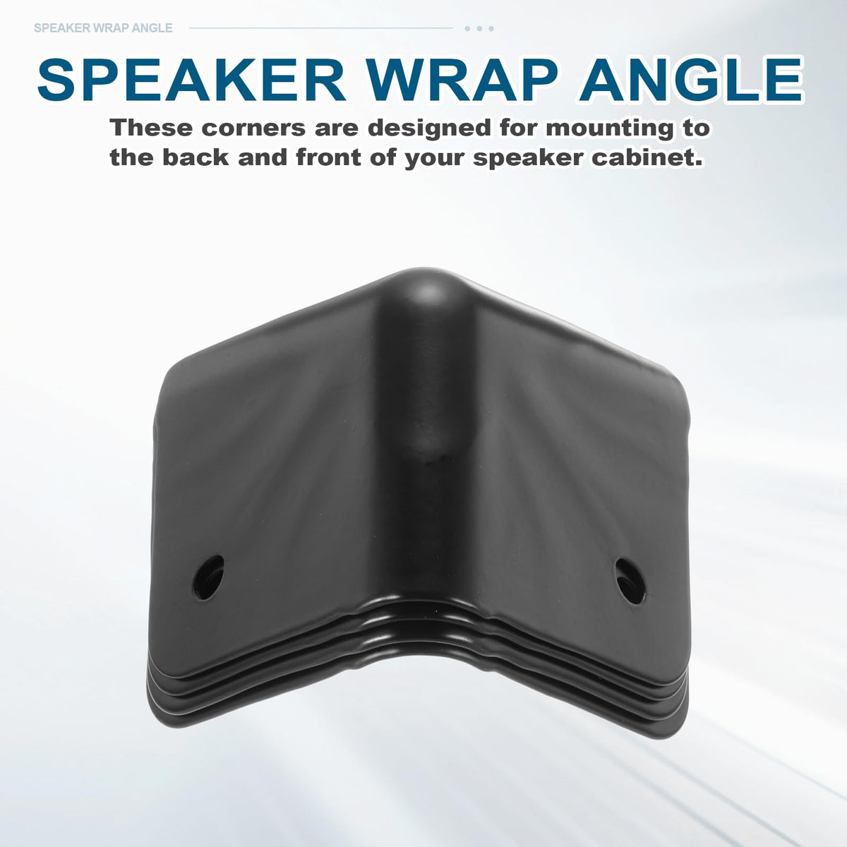 4 Pcs Metal Speaker Cabinet Corners Protector C88830
