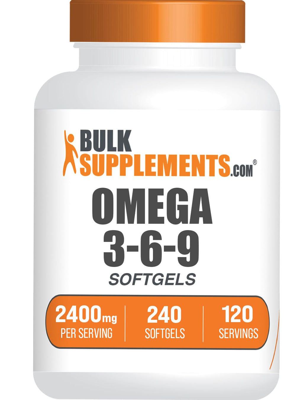 Omega 3-6-9 Softgels from Flaxseed, Evening Primrose & Fish Oil, 240 Count D969098