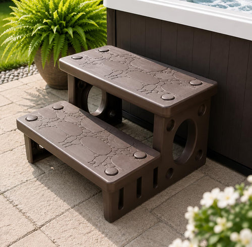 2-Step Spa Hot Tub Pool Deck Steps K975005
