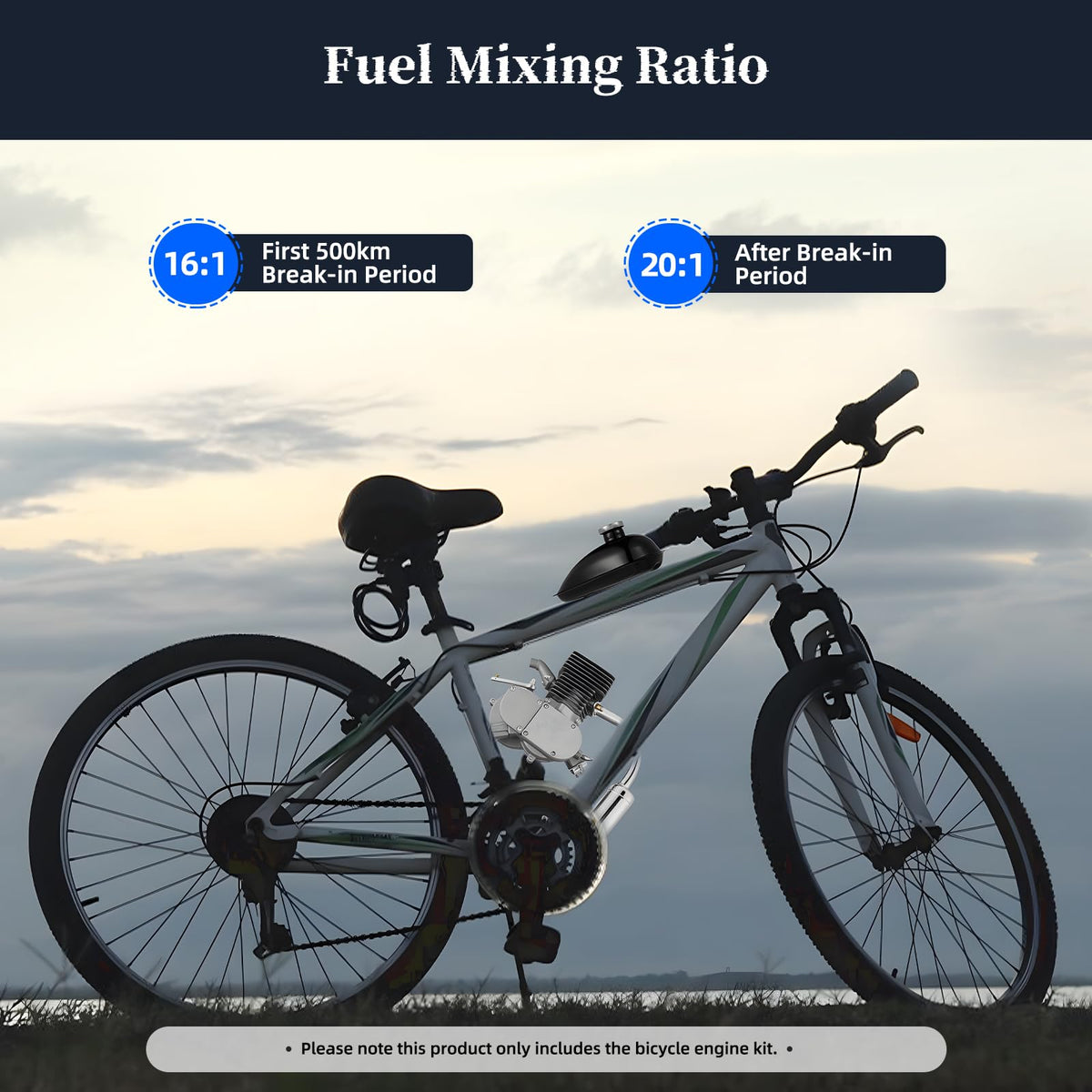 100cc 2 Stroke Bicycle Engine Kit B68101