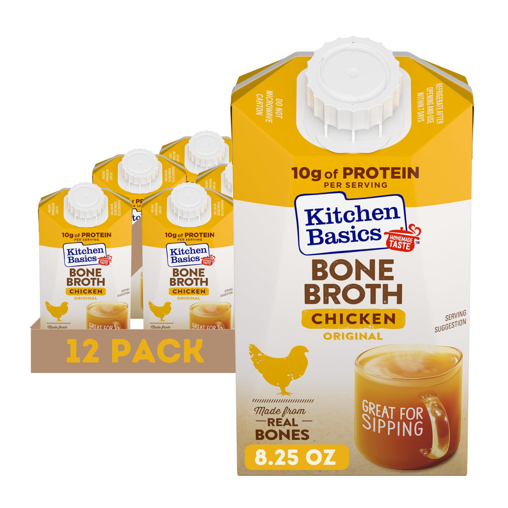 Chicken Bone Broth 8.25 oz Carton Pack of 12 A58546