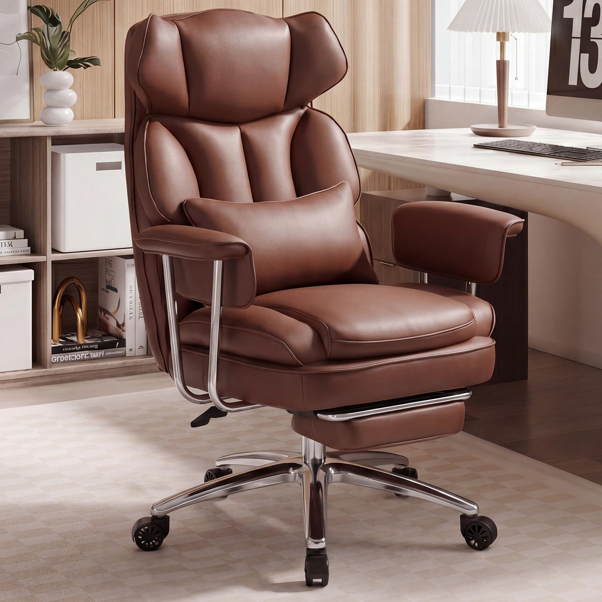 Big and Tall Executive Chair with Foot Rest Z86644