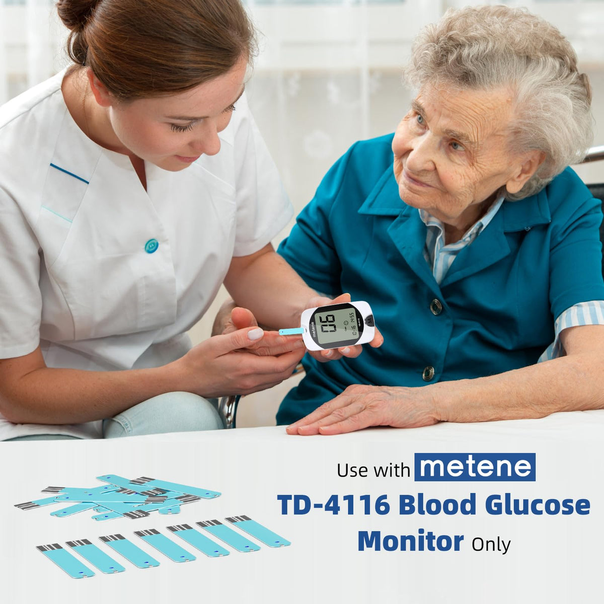Blood Glucose Monitor Kit & 300 Test Strips R651415