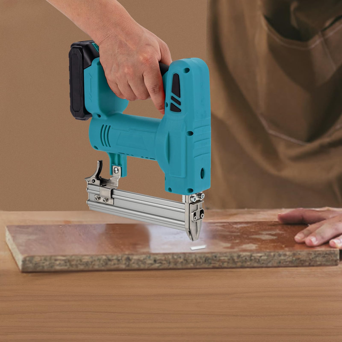 Cordless Battery Powered Brad Nailer Kit with Carrying Case Z3305