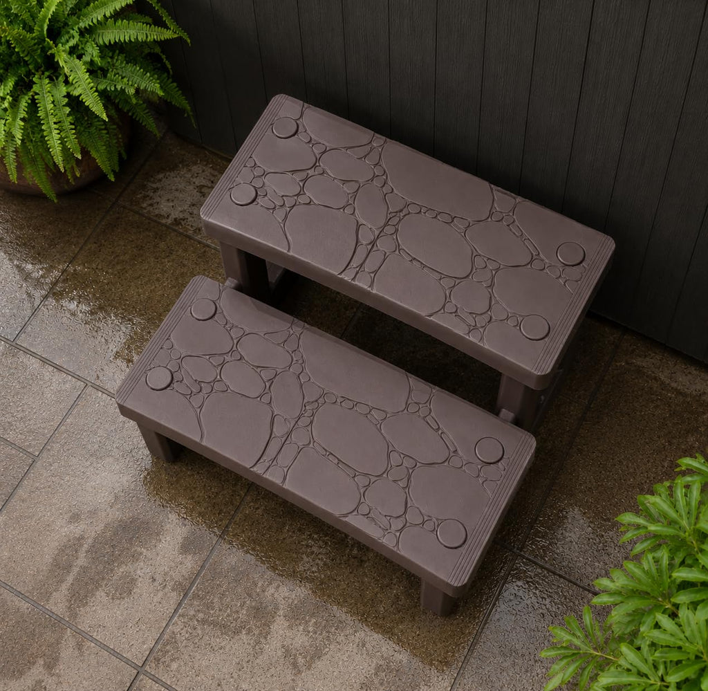 2-Step Spa Hot Tub Pool Deck Steps K975005