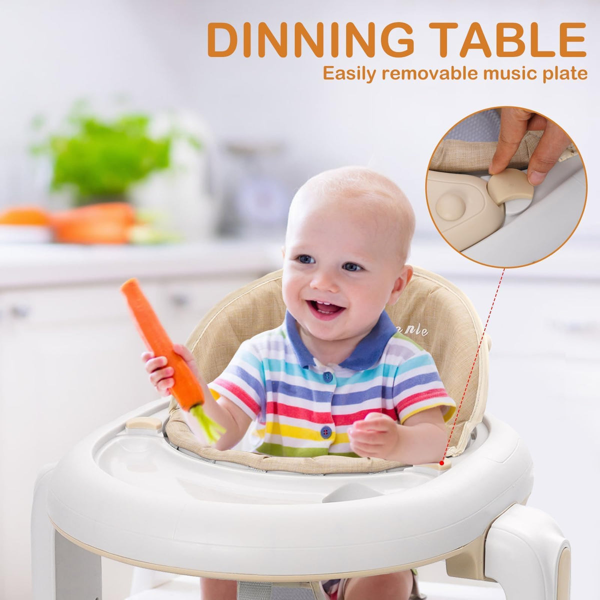 4 in 1 Foldable Baby Walker W511