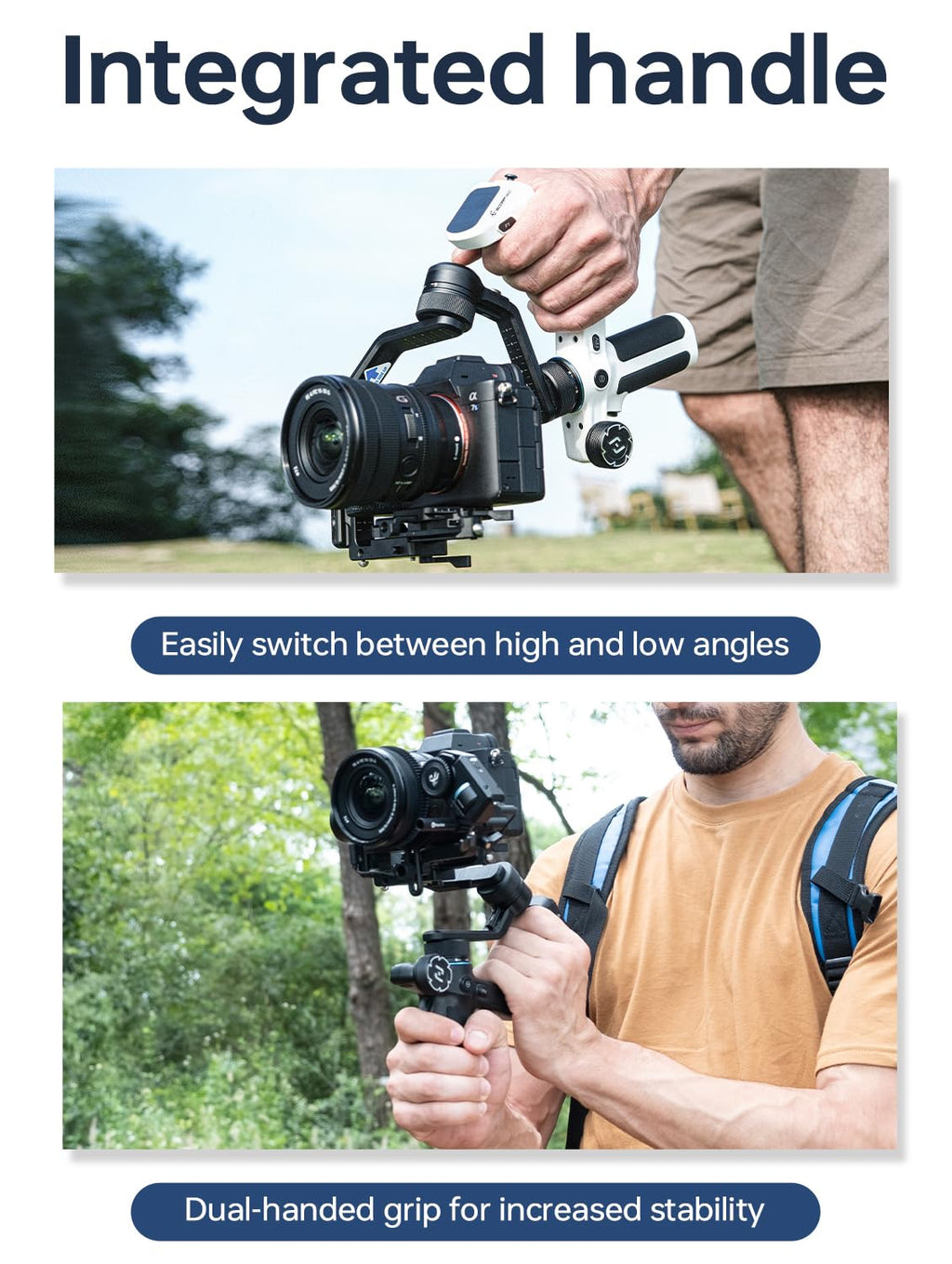 3-Axis Gimbal Stabilizer for Cameras & Smartphones P9074