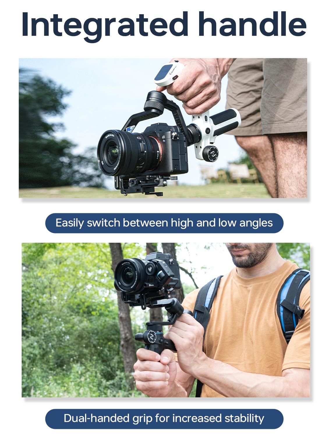 3-Axis Gimbal Stabilizer for Cameras & Smartphones P9074