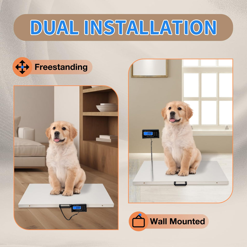 660lbs Digital Veterinary Scale with LCD K927873