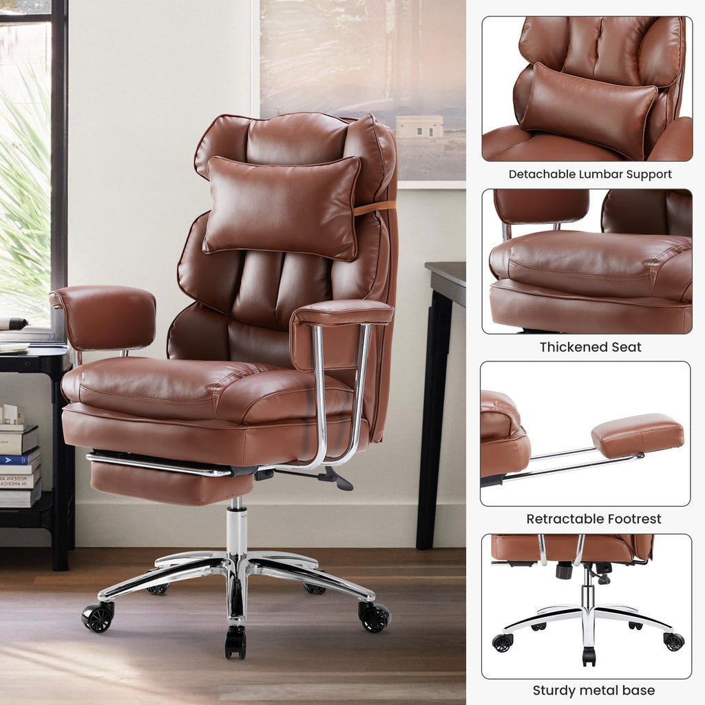 Big and Tall Executive Chair with Foot Rest Z86644