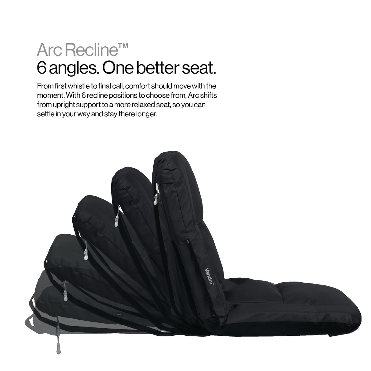 Wide Padded Bleacher Chair with Back Support E32895
