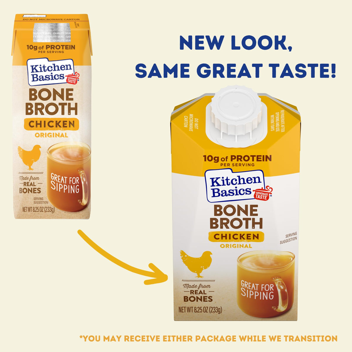 Chicken Bone Broth 8.25 oz Carton Pack of 12 A58546