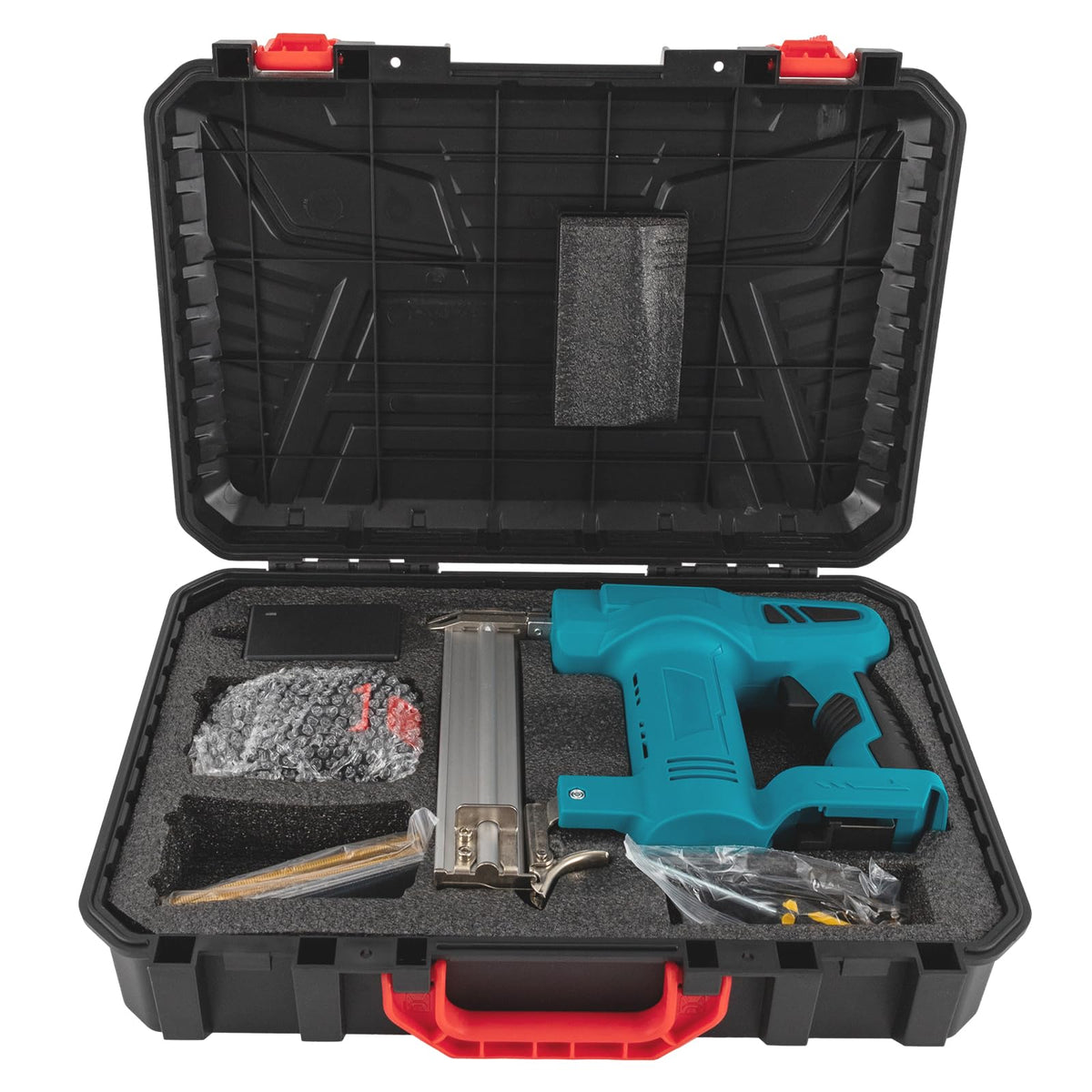 Cordless Battery Powered Brad Nailer Kit with Carrying Case Z3305