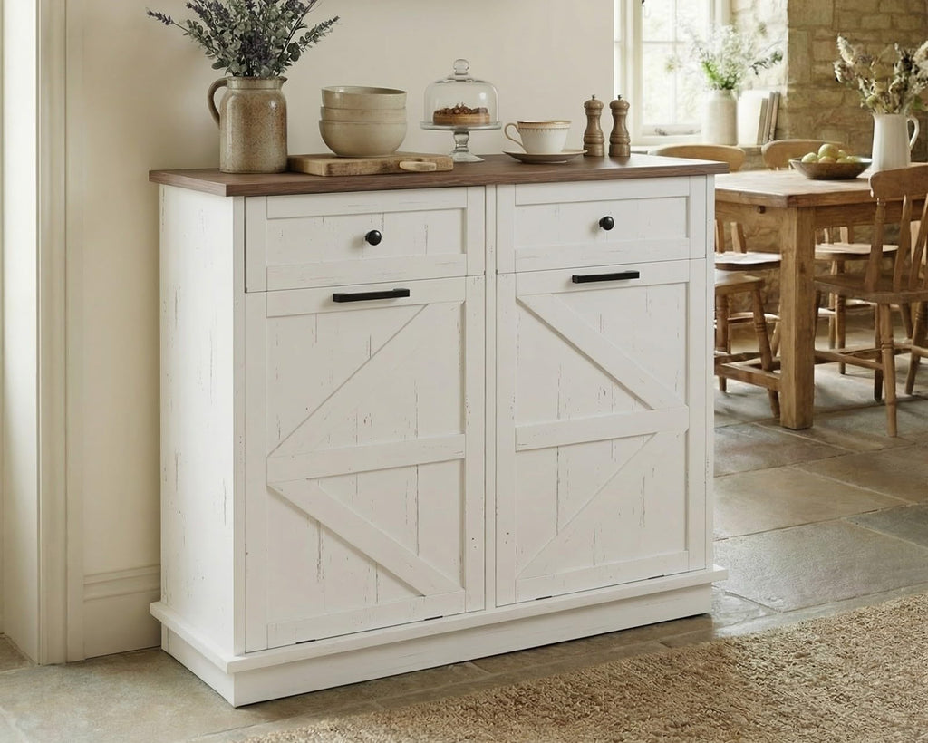 Double 10-Gal Tilt Out Trash Cabinet C186936