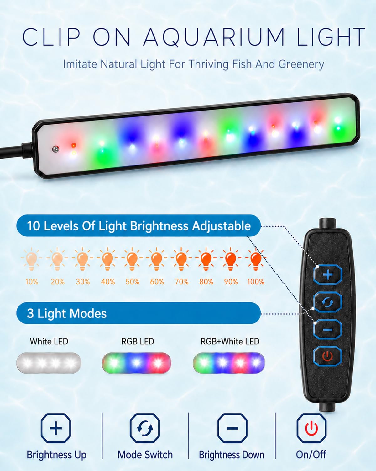 3 Gallon Acrylic Aquarium Starter Kit S39493