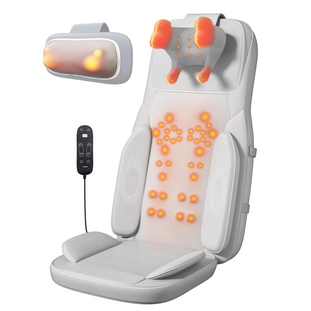 Shiatsu Neck and Back Massage Cushion with Heat Y839043