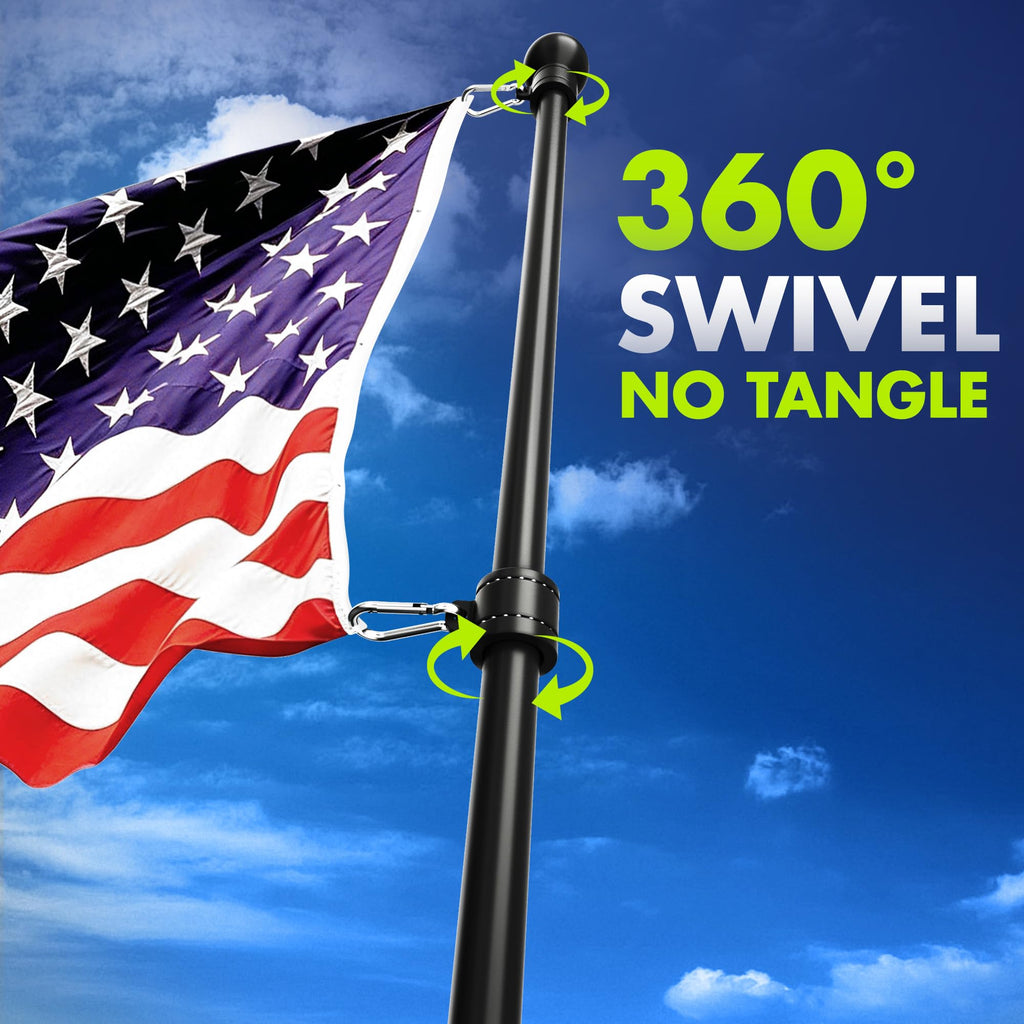 4.8FT Stainless Steel Flag Pole B9759