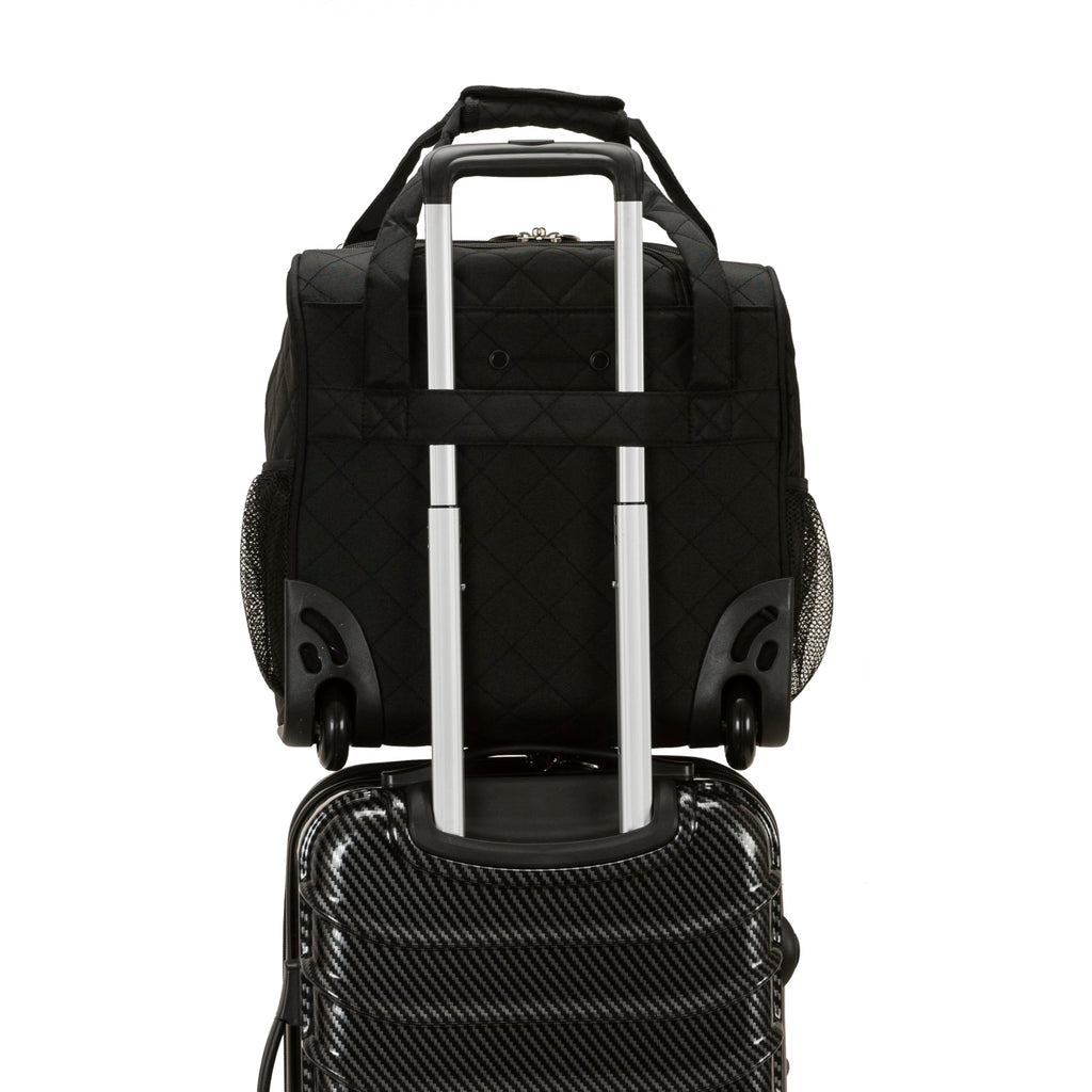Black Wheeled Underseater Carry-On Luggage G429320