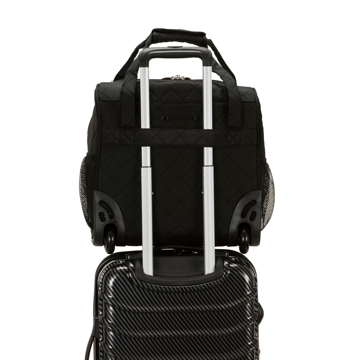 Black Wheeled Underseater Carry-On Luggage G429320