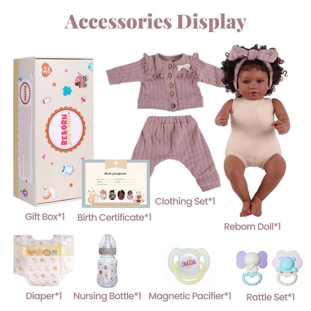 20 Inch Realistic Baby Doll V3408