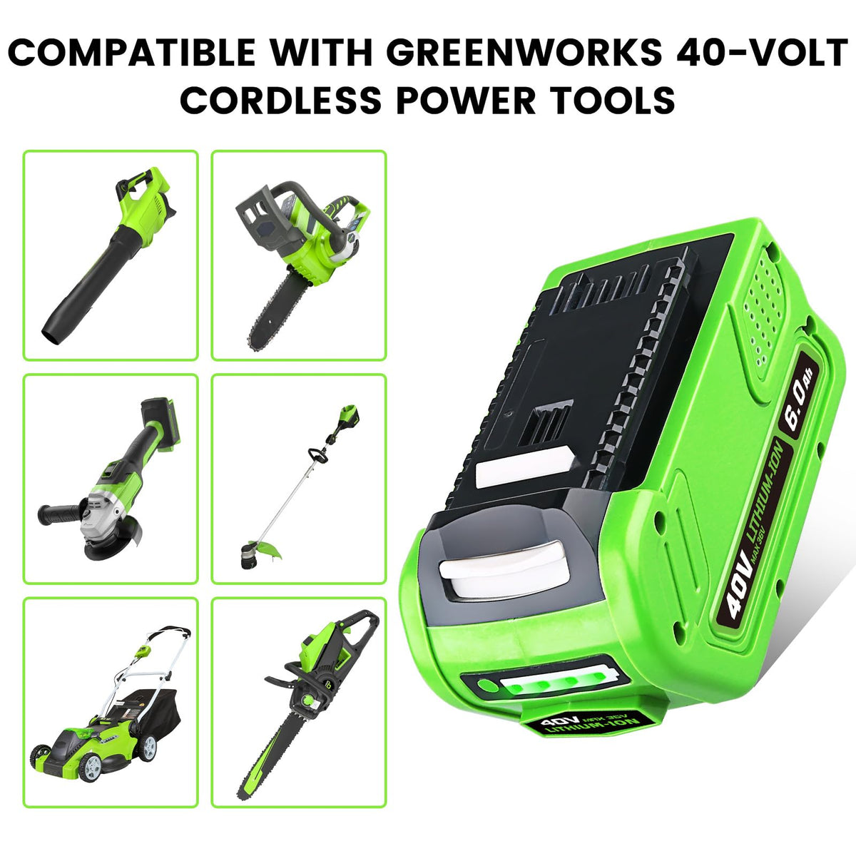 6000mAh Lithium Battery Replacement U22107